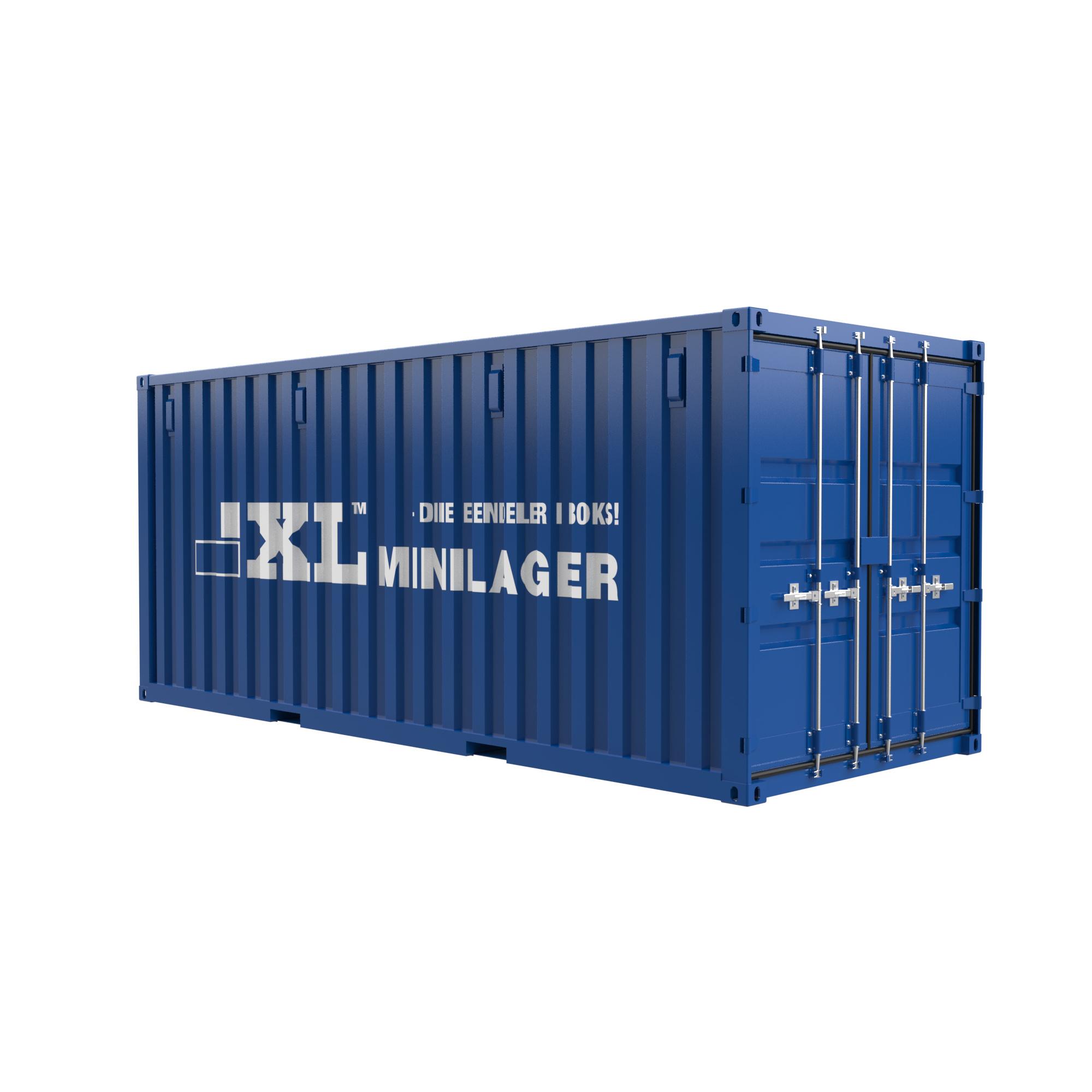 Large lagercontainer