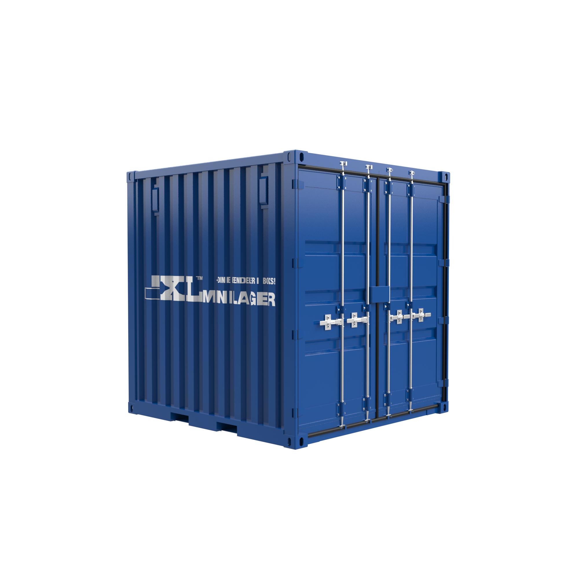 Small lagercontainer